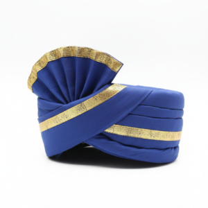 Dr. Bhim Amenbadkar Blue / Neeli Golden Pagadi / Pagri / Safa / Pagdi