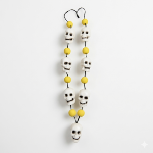 Lemon / Nimbo With Skull Mund Mala