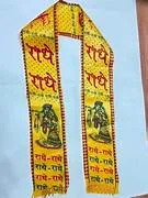 Radhe-Radhe (Yellow Printed Nylon Patka)