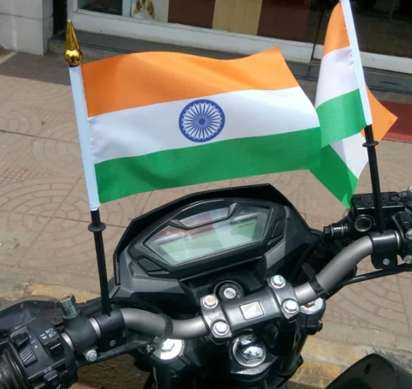India Cycle/Bike/Scooter flag - Image 2