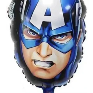 Avengers Assemble Caption America Angry Face Printed Foil Balloon