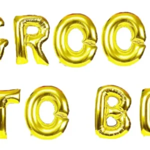 Groom To Be Foil Balloon