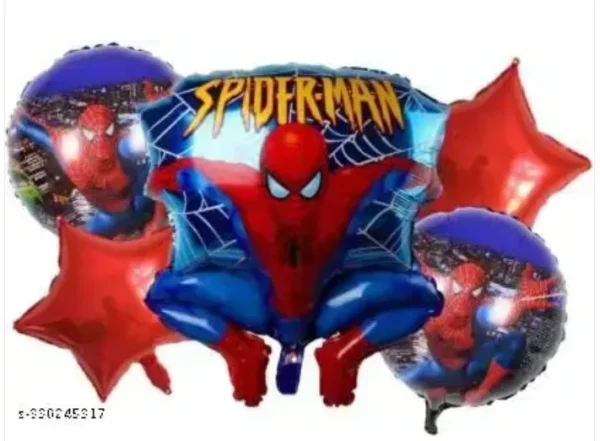 Spiderman Foil 5pc. set