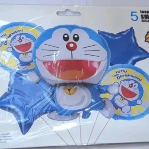 Doraemon 5 Piece Theme Foil Balloon