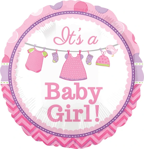 It's a Baby girl! Foil Balloon for Baby Shower