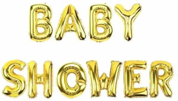 Baby Shower Foil Banner