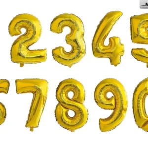 Foil Number Balloon