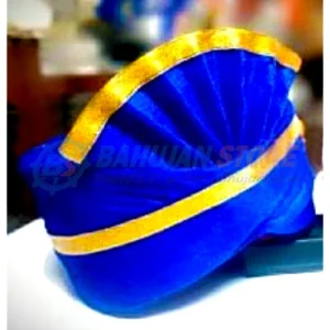 Dr. Bhim Amenbadkar Blue/Neeli Golden Pagadi