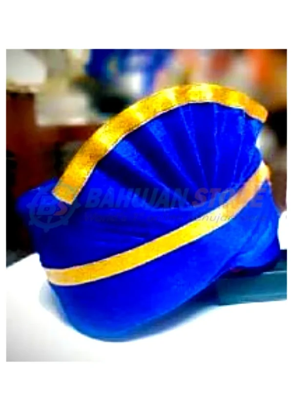 Dr. Bhim Amenbadkar Blue/Neeli Golden Pagadi