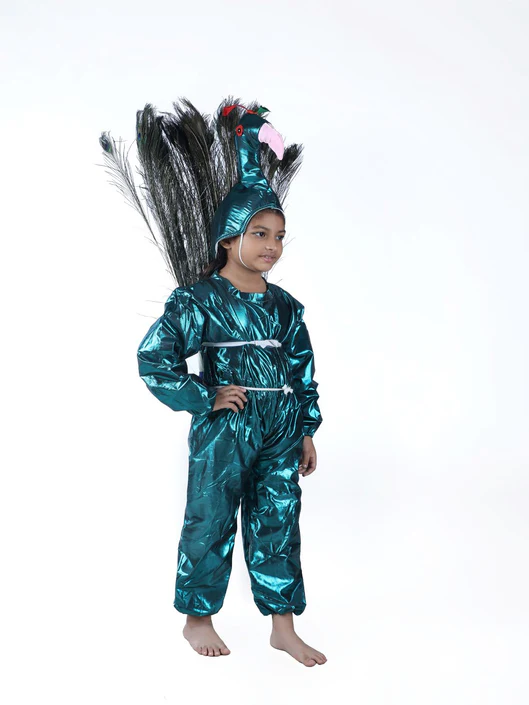My Costume Peacock (with Feathers) Bird Fancy Dress Costume - Image 2