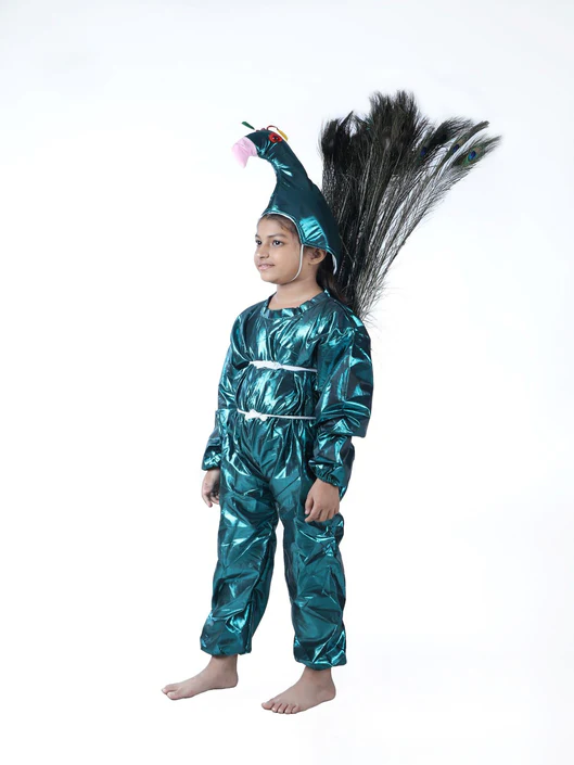 My Costume Peacock (with Feathers) Bird Fancy Dress Costume - Image 4