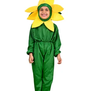 Yellow Flower Kids Fancy Dress Costume