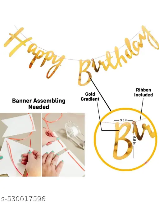 Banner Birthday Decoration