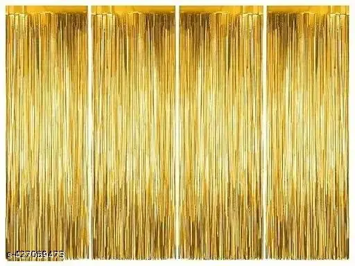 Curtains For Birthday & Anniversary Party Decoration (Pack of 1Pc.)