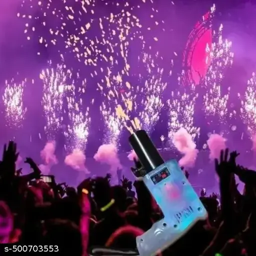[White Multi-colour Led Pyro Gun] Sparkler Pyro Gun for Events & Celebrations – Cold Pyro Gun for Weddings, Parties, Pubs & Functions (Battery & Pyro Not Included)