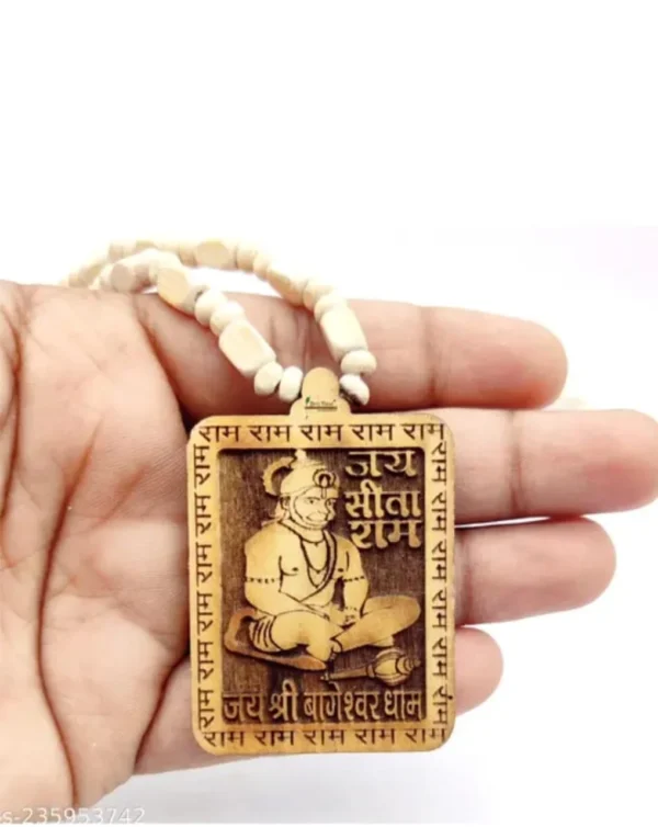 Tulsi Mala + Hanuman Ji Locket [ Full Size ]