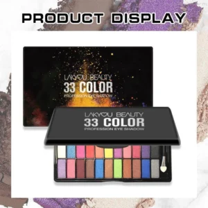LAKYOU BEAUTY 33 COLOR PROFESSION EYE SHADOW