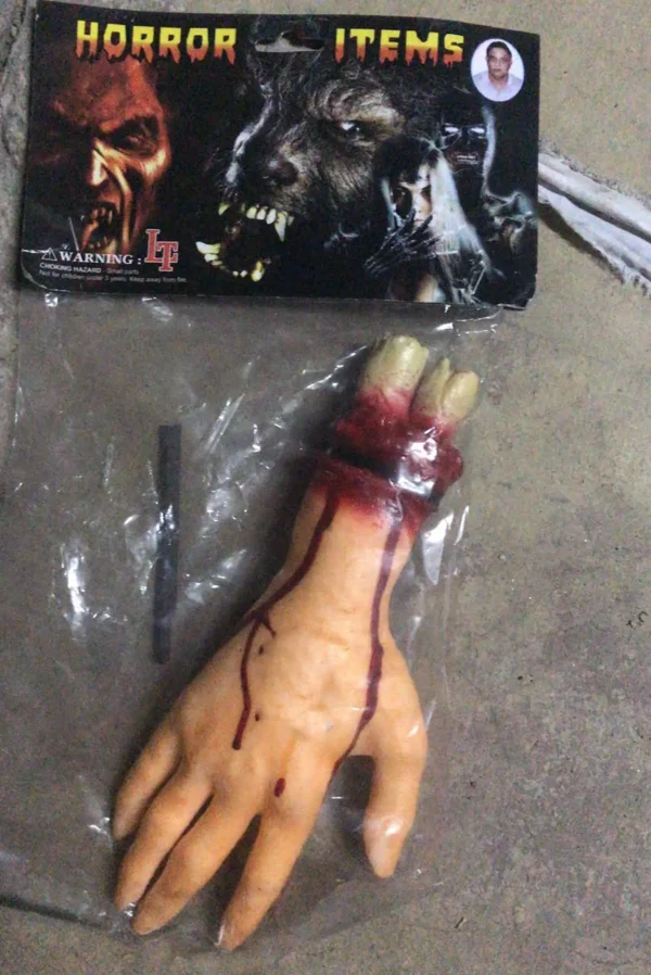 Fancydresswale Halloween Decoration Items for Halloween Party Supply (Fake Hand) - Image 3