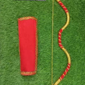 Lord Rama -Arjuna-Karna Velvet Dhanush Bow Arrow Tarkash Teer For Kids And Adults