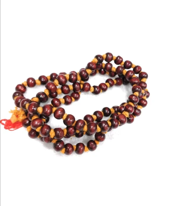 Red Sandalwood Chandan Mala For Jap