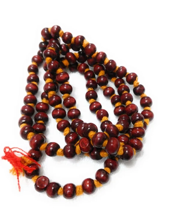 Red Sandalwood Chandan Mala For Jap - Image 3