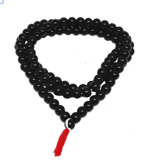 Agate Hakik Japa Mala Spiritual Mala 5 mm Beads For Men And Women Crystal Necklace - Image 2
