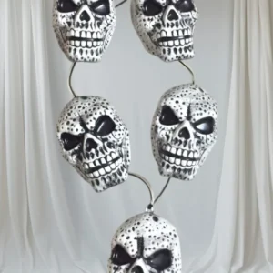 Large Horror Scary Skulls Realistic Looking Skulls Mundi Mala Fake Human Skeleton Head Skull for Halloween / Maa Kali / Shankar Ji Etc.