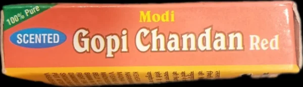 100% Natural Scented Modi Gopi Chandan Red - Image 5