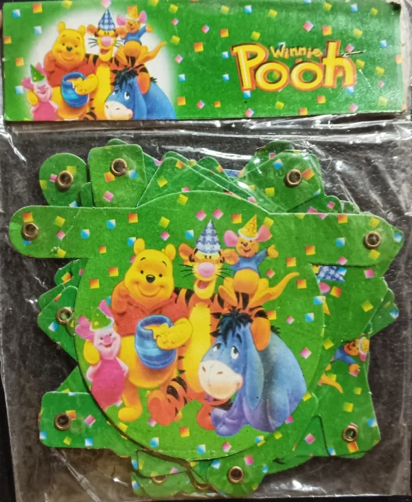 Winnie Pooh Happy Birthday Letter Banner