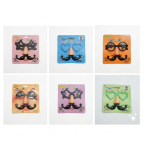 Disguise Glasses With Nose Funny Old Man Glasses With Eyebrows And Moustache Halloween Cosplay Costume Accessories EYE MASK