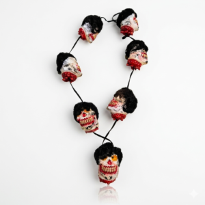 Rubber Mund Mala for Kali Maa or Play / Mythological Play