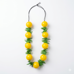 PLASTIC NIMBO / MIRCH MUND MALA || LEMON / GREEN CHILLI MUNDI MALA