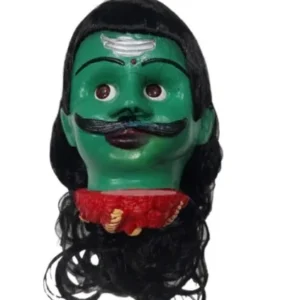 Kali Maa Meghnath Mund With Hair