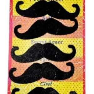 Fun & Easy Moustache || Moch 1 Pack ( Count of 6 pc )