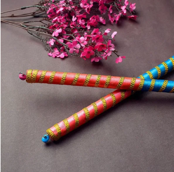 Colourful / Colorful Dandiya Sticks - Image 2