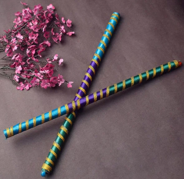 Colourful / Colorful Dandiya Sticks - Image 3