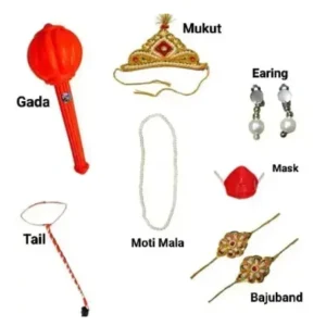Hanuman Ji Full Set of Accessories