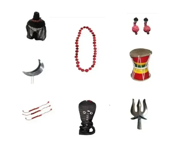 Shiv Ji Full Set Of Accessories