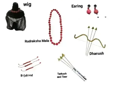 Ram ji Vanvasi Full Set of Accessories