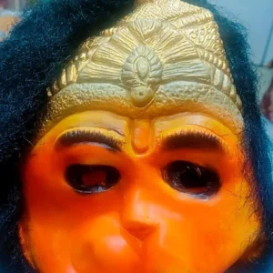Hanuman mask over the head || Hanumanji mask|| Bajrangbali face mask || for stage drama, Hanuman Jyanti, Ramleela