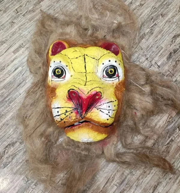 Lion / Sher Face Mask