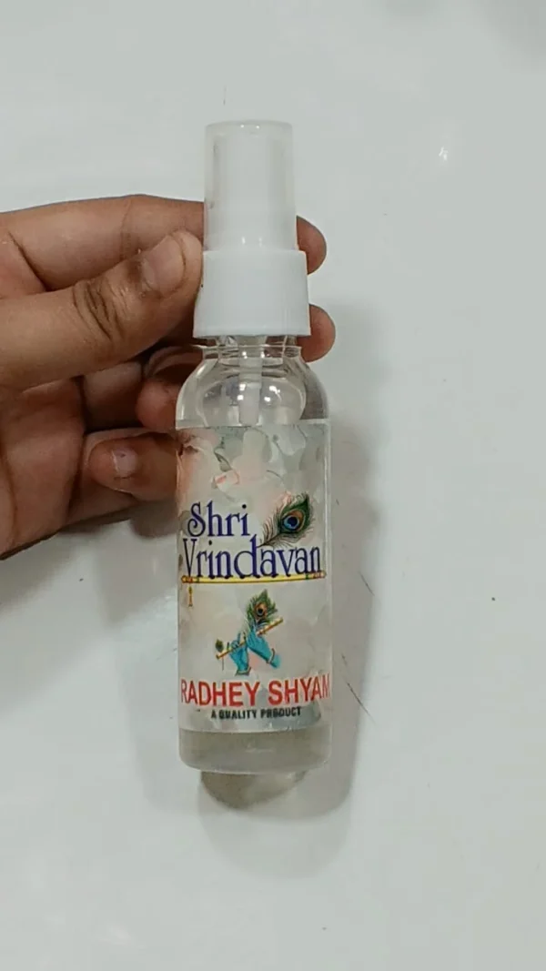 Premium Spray Shri Vrindavan Ittra With RADHEY SHYAM Fragrance