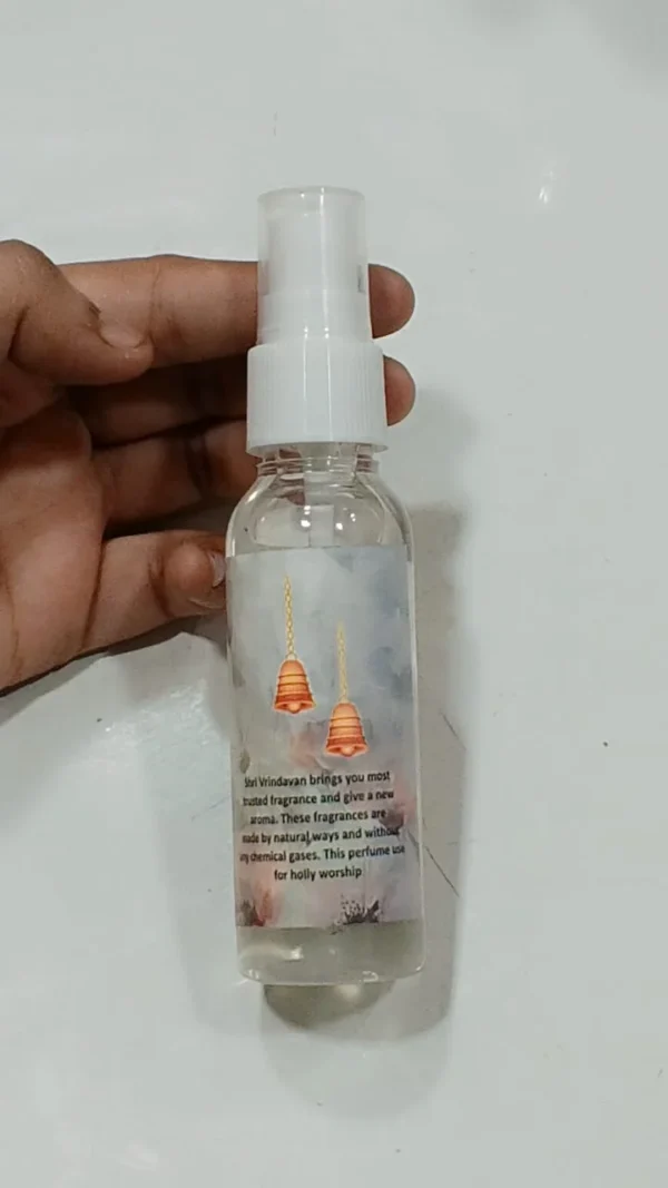 Premium Spray Shri Vrindavan Ittra With RADHEY SHYAM Fragrance - Image 2