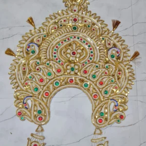 Kali Chandrika In Peacock Design