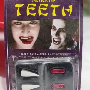 Halloween Costume Accessories Pair Of Vampire Teeth Fangs Set