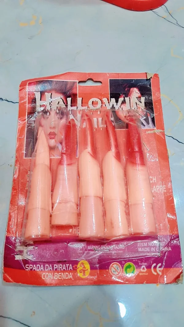 Horror Nails Halloween Decoration Party Frank Toy Design Horror Theme - Image 4