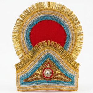 Kulla Mukut Taj Mukut – Adjustable Size with Velcro Closure | Ideal for Ramleela, Goddess Costume & Fancy Dress Events