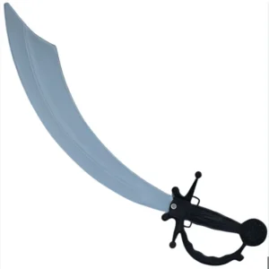 Pirate Plastic Sword - 5.63" x 20.75" (1 Count) - Swashbuckling Adventure Toy For Kids - Durable & Lightweight