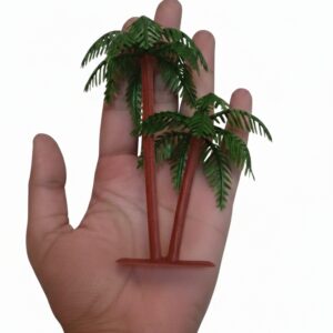 Palm Tree / Artifical Tree / Mini Tree Crafts For 3-D Models, School Project, Hobby Crafts, Bird Houses, Toys, Size 3-4 Inches ( Approx ) : Coconut Tree
