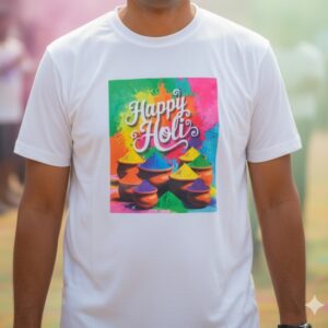 Best Happy Holi T-Shirt - Holi Collection T-Shirt For Kids To Adults